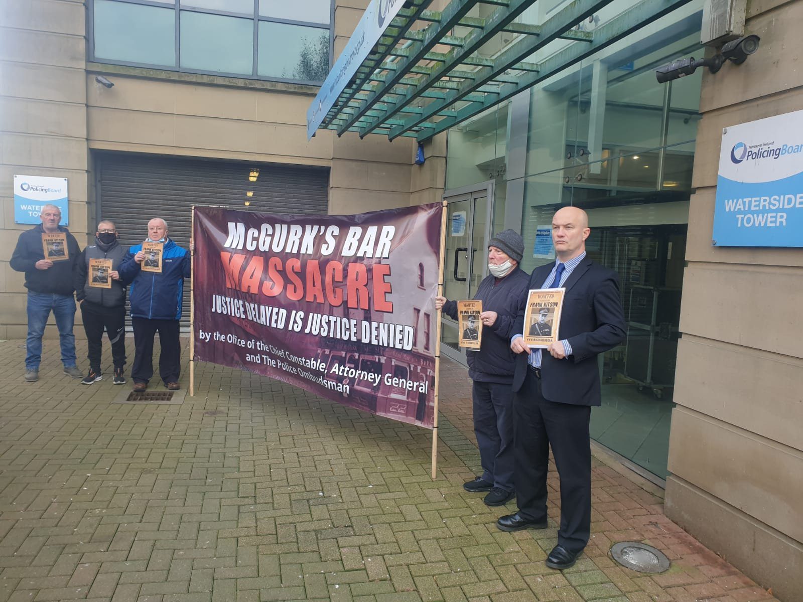 McGurk's Bar Families Protest Policing Board