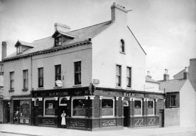 McGurks Bar in the 1950s