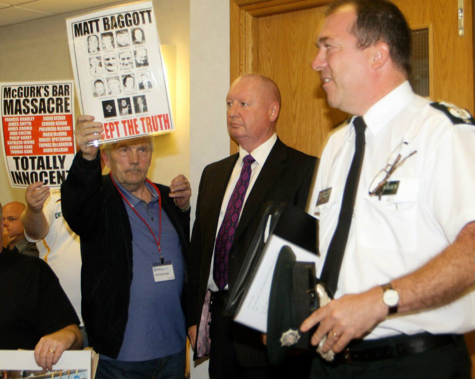 5 Years Later: McGurk’s Bar Families Still in Court Fighting Irrational Police Probe 16 Chief Constable Matt Baggott oversaw the irrational HET report