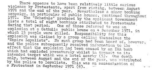 Britain Lied to the European Commission about the McGurk's Bar Massacre 4 Britain lied to the European Commission about the McGurk's Bar Massacre